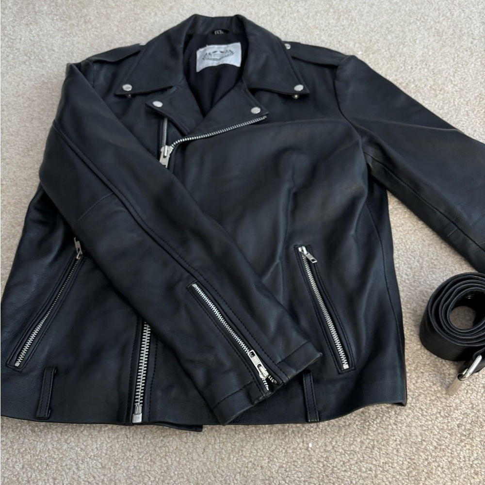 Men's Midnight Black Jacket Threads of Apollo.